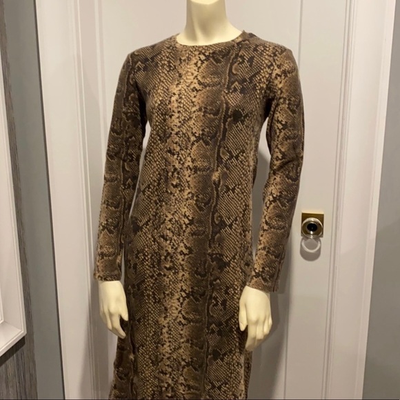 Zara Dresses & Skirts - Zara reptile pattern size Medium dress
